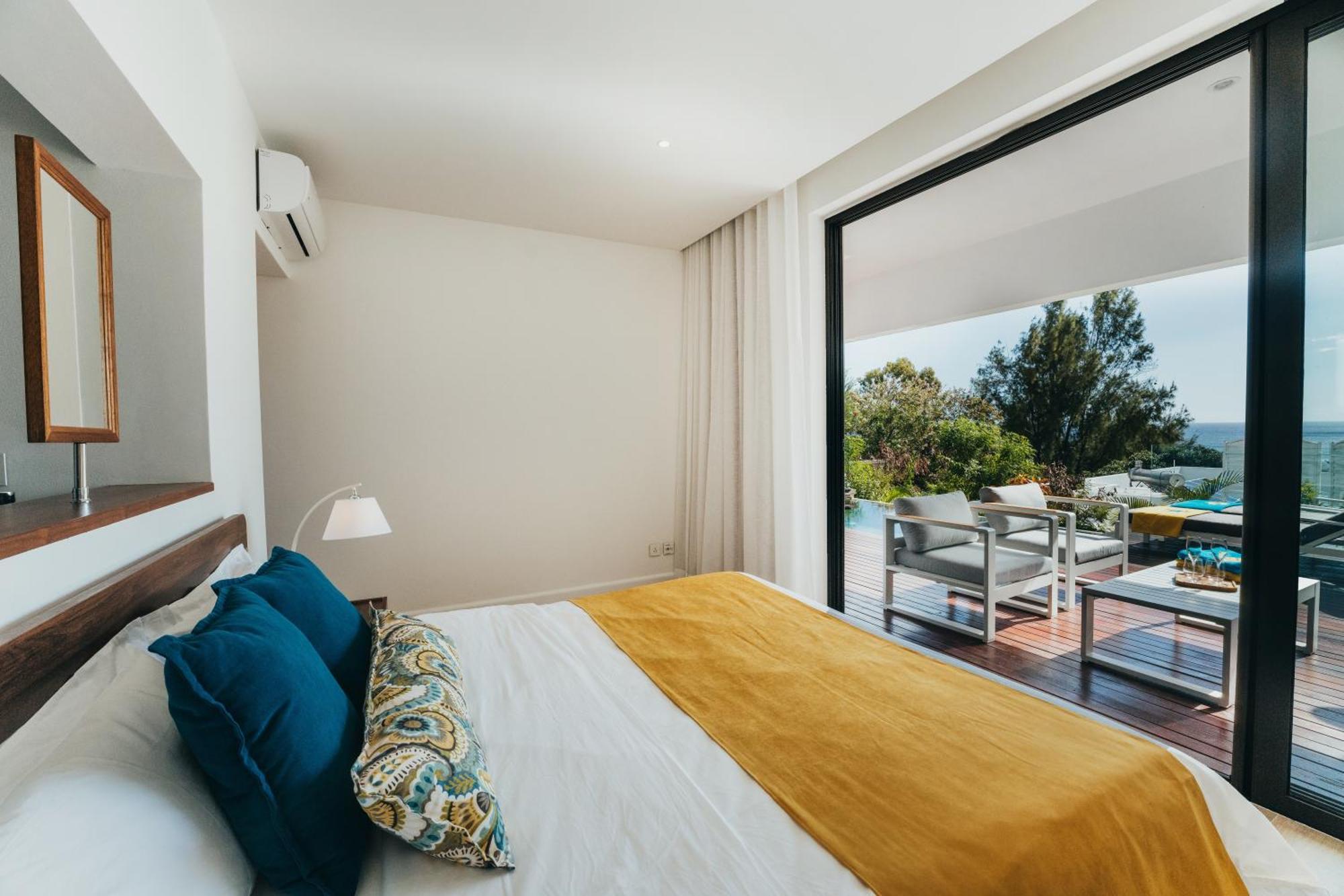 Appartement De Luxe Piscine Et Vue Mer Rivière Noire Buitenkant foto