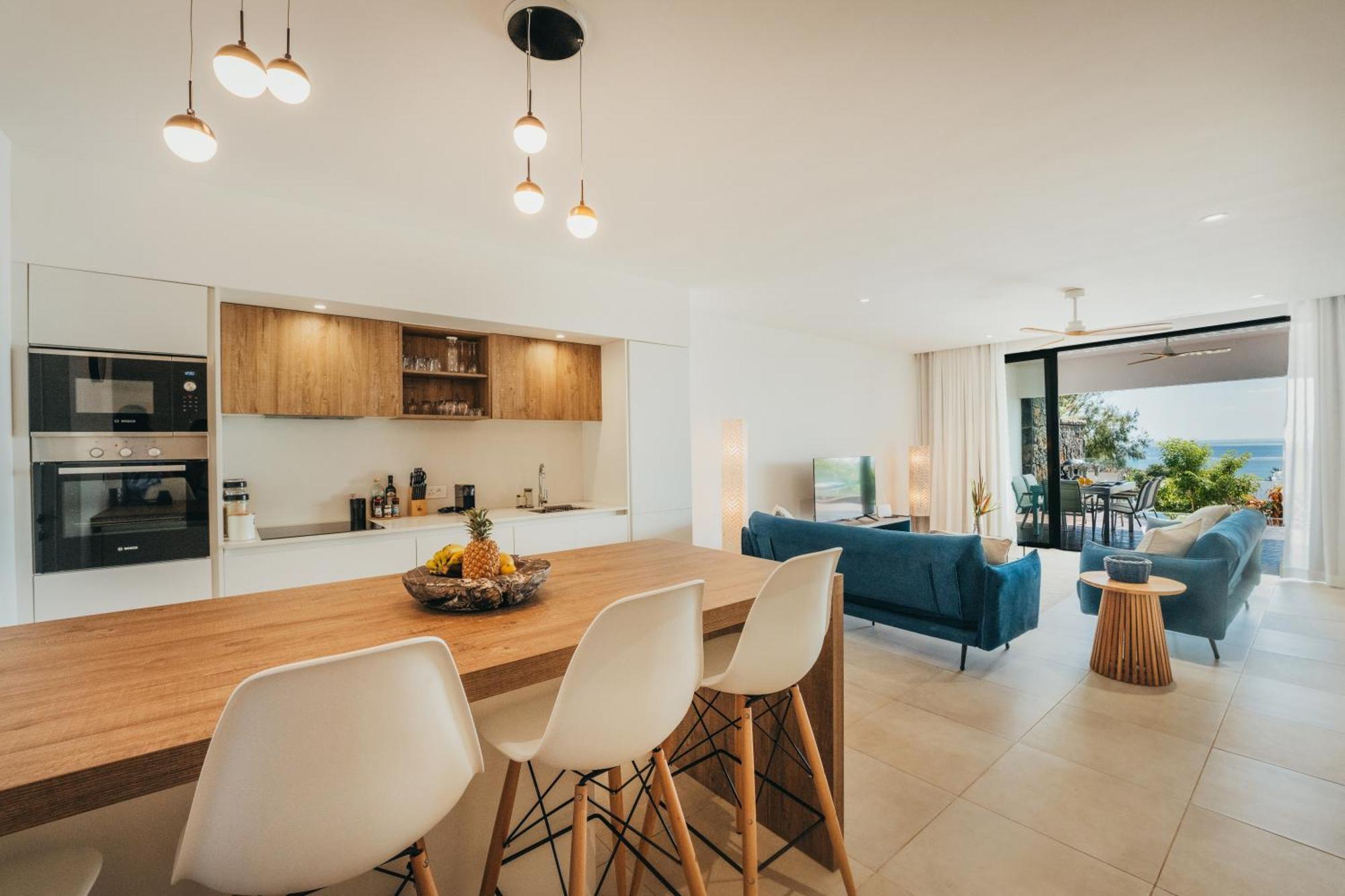 Appartement De Luxe Piscine Et Vue Mer Rivière Noire Buitenkant foto